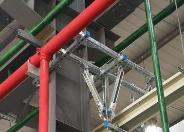 凤泉该抗震支架的整体式支吊架结构协调性好